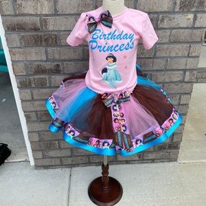 Princess Jasmine tutu set